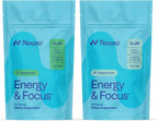 Neuro Energy & Focus Duo – 90 Count Spearmint + 90 Count Peppermint – Sugar Free Nootropic Chewing Gum with Natural Caffeine, L-Theanine & B-Vitamins for Alertness, Clarity & Mental Performance