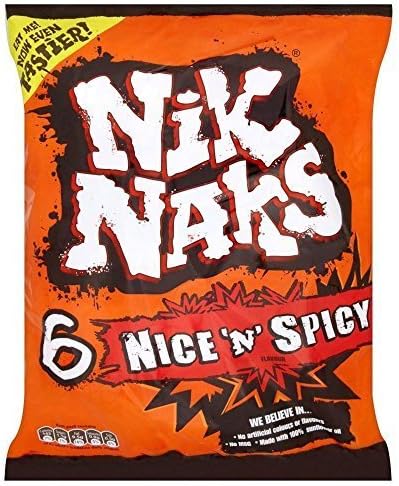 KP Nik Naks - Nice N' Spicy (6x25g) by KP