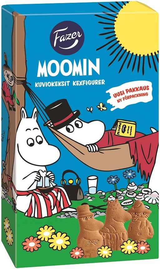 10 Boxes x 175g of Fazer Moomin Kuviokeksi - Shaped - Biscuits - Cookies