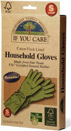 If You Care Fair Trade FSC Household Gloves, Small, 2-pack