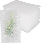 50Pcs Bubble Out Bags, Yision 4 x 6Inches Bubble Out Pouch Small Bag, Double Walled Bubble Cushioning Bags for Packing Dishes Moving, Shipping, and Packing Supplies for Glasses Plates