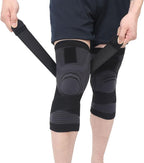 2 Pack Knee Wraps for Pain Relief, Knee Wrap Knee Compression Sleeve Knee Sleeves for Men Women Compression Knee Brace, Knee Band for Knee Pain Relief, Knee Brace for Arthritis Pain and Support (Black, Medium)