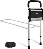 Bed Rails for Elderly Adults Safety, Height Adjustable Bed Cane, Bed Assist Rails for Seniors with Support Feet, Bedrails for Elderly Adults Grab Bar Handrails for Most Genre