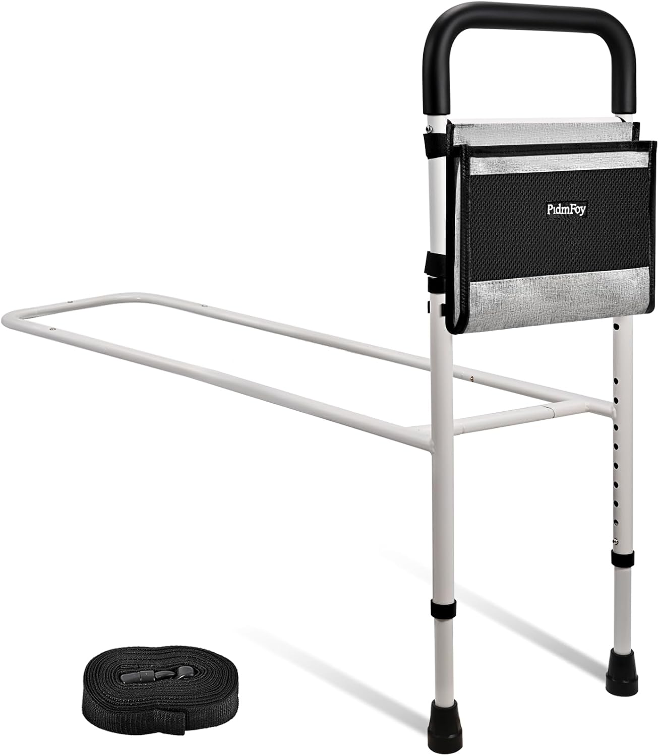 Bed Rails for Elderly Adults Safety, Height Adjustable Bed Cane, Bed Assist Rails for Seniors with Support Feet, Bedrails for Elderly Adults Grab Bar Handrails for Most Genre