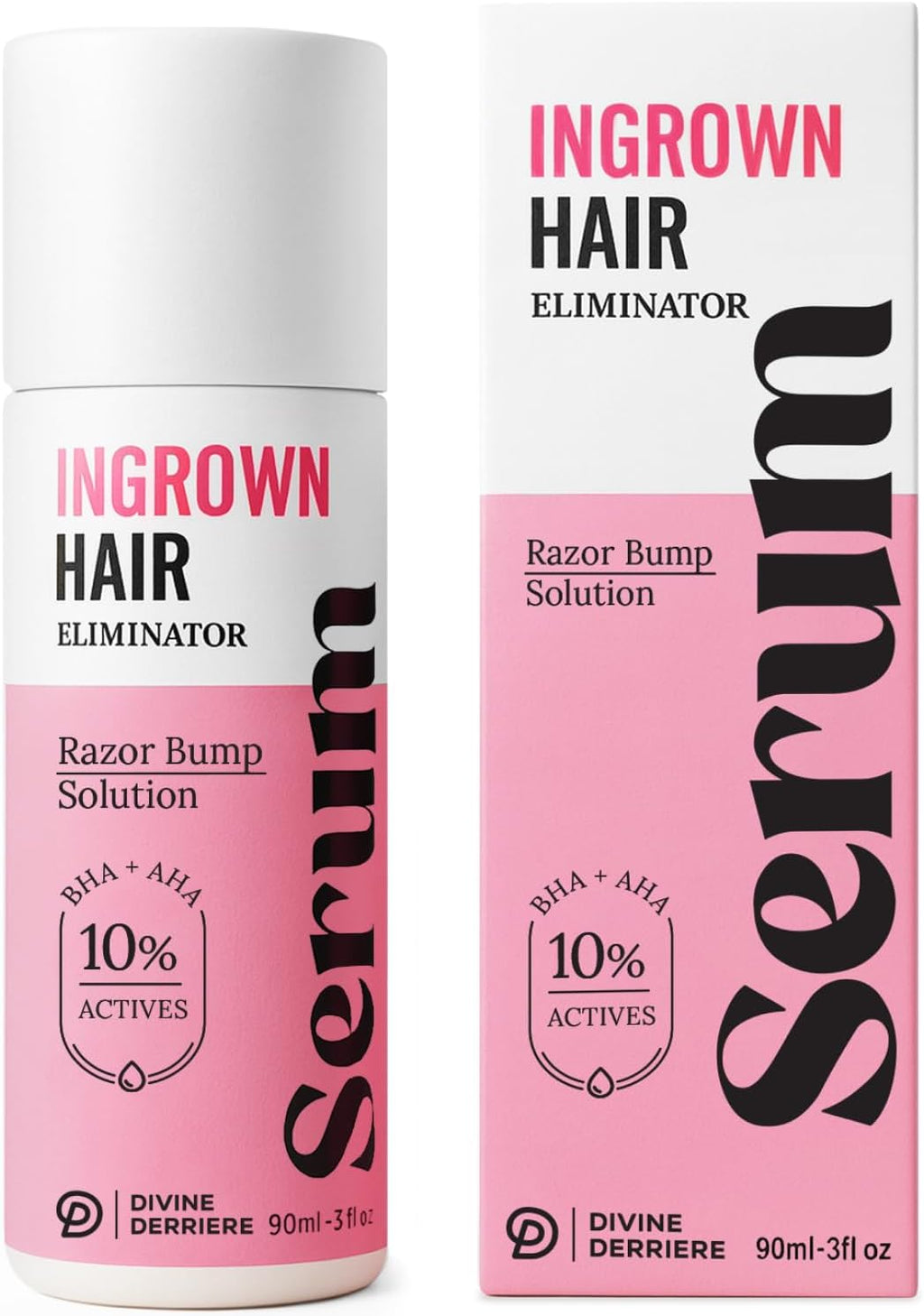 Razor Bump Stopper with Dark Spot Remover, Ingrown Hair Treatment for Bikini Area and Razor Bumps Treatment - Salicylic Acid After Shave Solution for Ingrown Hairs & Razor Burns