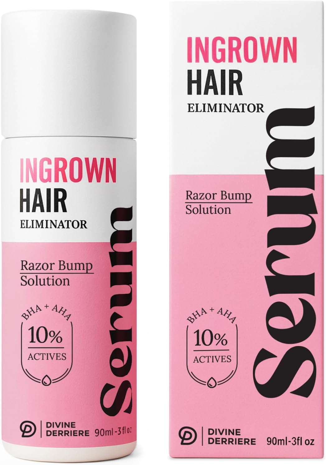 Razor Bump Stopper with Dark Spot Remover, Ingrown Hair Treatment for Bikini Area and Razor Bumps Treatment - Salicylic Acid After Shave Solution for Ingrown Hairs & Razor Burns