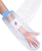 CureSquad Waterproof Cast Cover Arm Child, Soft Comfortable Reusable Shower Cast Bandage Protectorr for Bath Teens, Child Bandage Protector for Broken Surgery Wound Arm, Hands, Wrists,Protector Bag