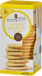 Grandma Wild's All Butter Shortbread Melts Cookies Box, 150g