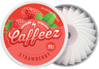 CAFFEEZ VITALIZER CAFFEINE™ - Energy Pouches | Caffeine Pouches | 50mg Natural Caffeine | 250mg Guarana | 0 Calories | 0 Sugar | 20 Pouches Per Can | 1 Tin or 1 Sleeve (1 Tin, Strawberry)