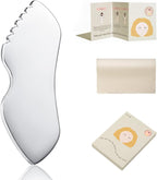Stainless Steel Gua Sha Facial Tools Metal Detail Gua Sha Stone Body Lymphatic Drainage Massager Face Guasha Face Sculpting Tool Skin Care