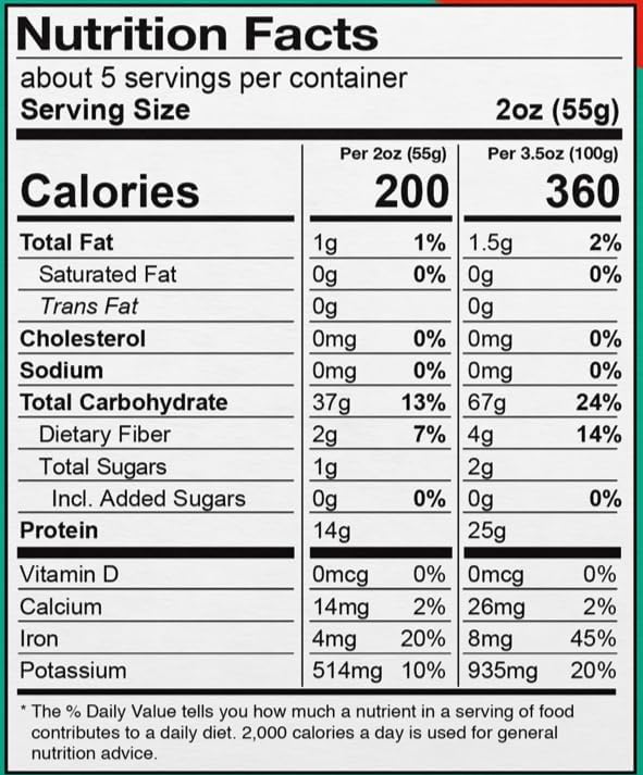 Ancient Harvest Gluten-Free Plant-Based High-Protein Vegan Pasta, Green Lentil and Quinoa Penne, 8 Ounce (Pack of 6)