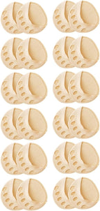 12 Pairs Metatarsal Pad for Women High Heel Cushion Ball of Foot Support No Show Toeless Half Socks, Breathable Cotton Half Sleeve Liner Miss Slip Front Feet Sponge Cushion