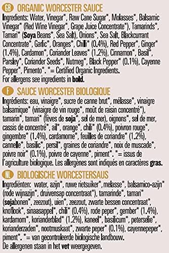 Biona Organic - Worcester Sauce - 140ml (Pack of 3)