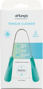 drTung's Tongue Cleaner, Stainless Steel Tongue Scraper (Pack of 2)
