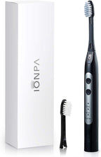 IONIC KISS IONPA DH Home Black Ionic Power Electric Toothbrush Black, Easy-to-use, Brushing Timer, 3 Modes, 2 Soft Extended Filament Brush Heads Made in Japan, You, hyG, DH-311BK