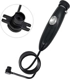 Oral Hygiene Accessories Compatible with Waterpik WP-100, WP-900 Replacement Kit for Ultra Water Flosser, Pack of 1 Handle/Hose（Black）