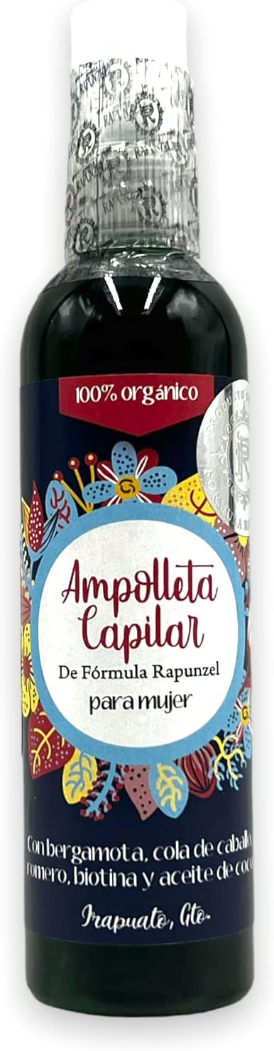 New Curves - Formula Rapunzel Ampolleta Capilar | 100% Natural Hair Spray (4.23 oz).