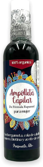 New Curves - Formula Rapunzel Ampolleta Capilar | 100% Natural Hair Spray (4.23 oz).