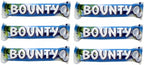 Bounty's-Milk Chocolate & Coconut Bar, Twin Pack 57g, Pack of 6