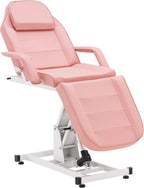 BarberPub Salon SPA Massage Bed Tattoo Chair Facial Adjustable Table Beauty Equipment 0100 (Pink)