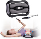 ALPHAY Electric Lumbar Traction Device,Lower Back Traction Device with Dynamic Stretching, 3 Levels of Vibration and Thermal Therapy, Low Back Pain Relief