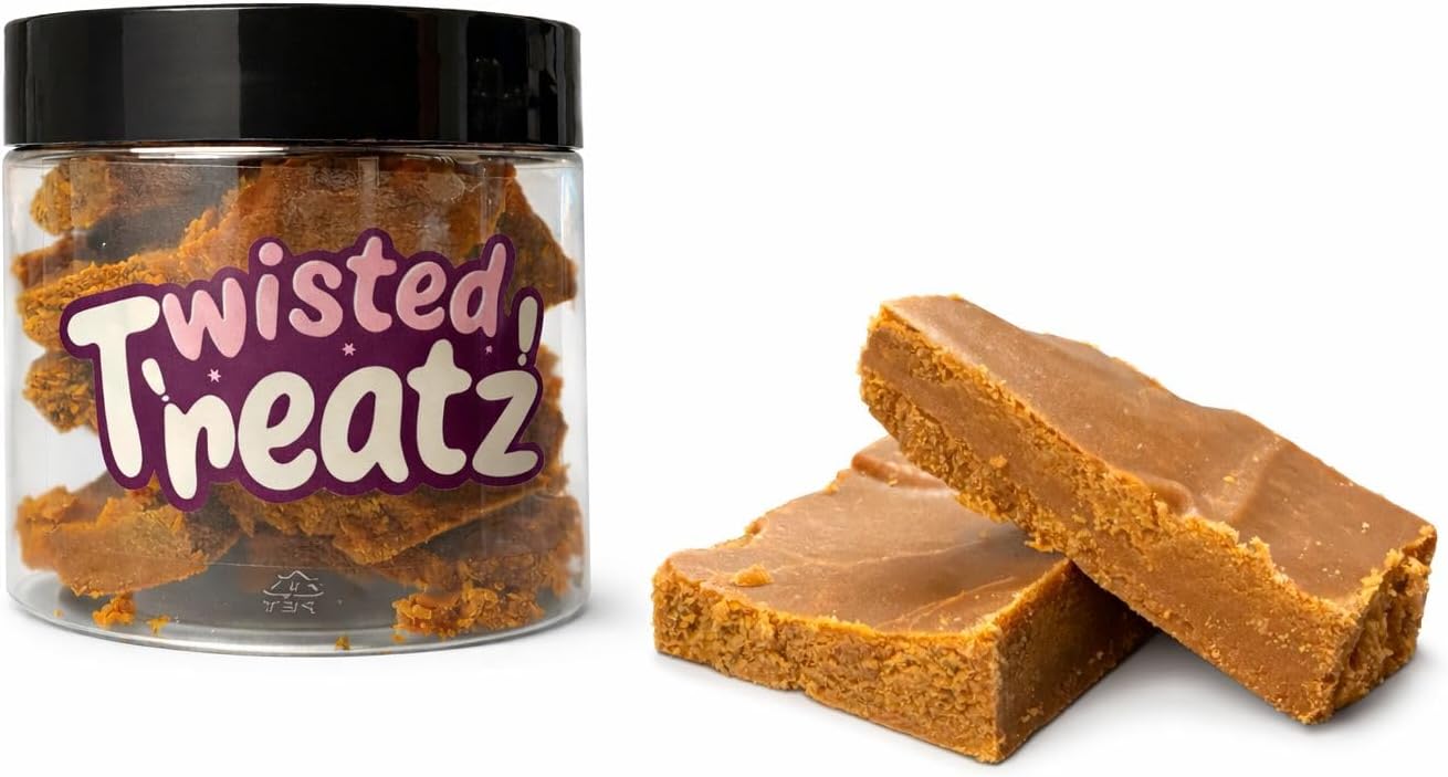TwistedTreatz Gourmet Milk Toffee – Handcrafted Crumbly Meltaway Candy | Original & Coffee Flavors | 9oz or 1lb (9oz, Coffee)