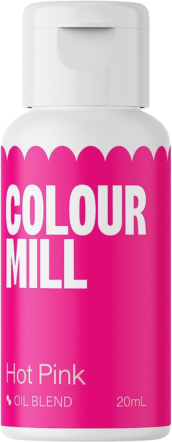 Colour Mill Oil-Based Food Coloring, 20 Milliliters Hot Pink