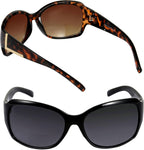 Mass Vision Bifocal Sunglasses 'The Fashionista' Women's Designer Outdoor Reading Glasses with UV400 Protection (2 Pack)