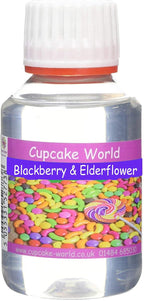 Cupcake World Blackberry and Elderflower Intense Food Flavouring 100 ml