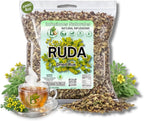 Ruda Seca Herbal Tea (4 oz) – 100% Natural Rue Dried Herbs (Ruta graveolens) – Traditional Botanical Infusion – Wildcrafted Loose Leaf – Caffeine-Free, Vegan, Non-GMO – Authentic by BEXPERTSUSA