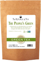 The Republic of Tea The People's Green Tea, 50 Tea Bags (Refill Bag)