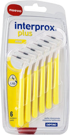 VITIS DENTAID Interprox Plus Mini White Toothbrush, Unisex Adults, Battery Powered, 6 UI