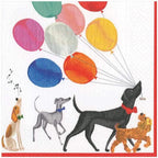 Caspari Charlee's Parade Paper Luncheon Napkins - Two Packs of 20