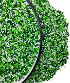 Homankit White and Green Nonpareils Sprinkles St Patrick's Day Sprinkles Edible Cookie Decorations Mini Pearls for Decorating Cake, Baking, Cupcake Toppers, Ice Cream, Donuts 3.88 Ounce