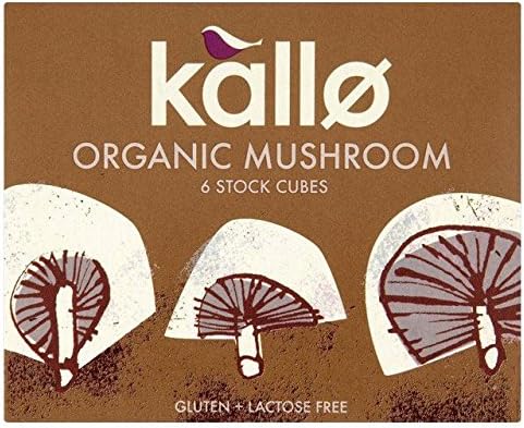 Kallo Organic Mushroom Stock Cubes - 66g