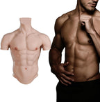 Silicone Muscle Chest Realistic Male Chest Plate Muscle texture Simulation skin silicone Muscle Chest Suit