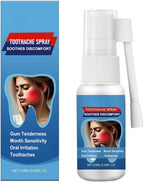 Toothache Relief Spray - Soothes Gum Fast, Improves Dryness, Mint & Chamomile Formula, Portable Oral Care for Adults (0.68FL.OZ)