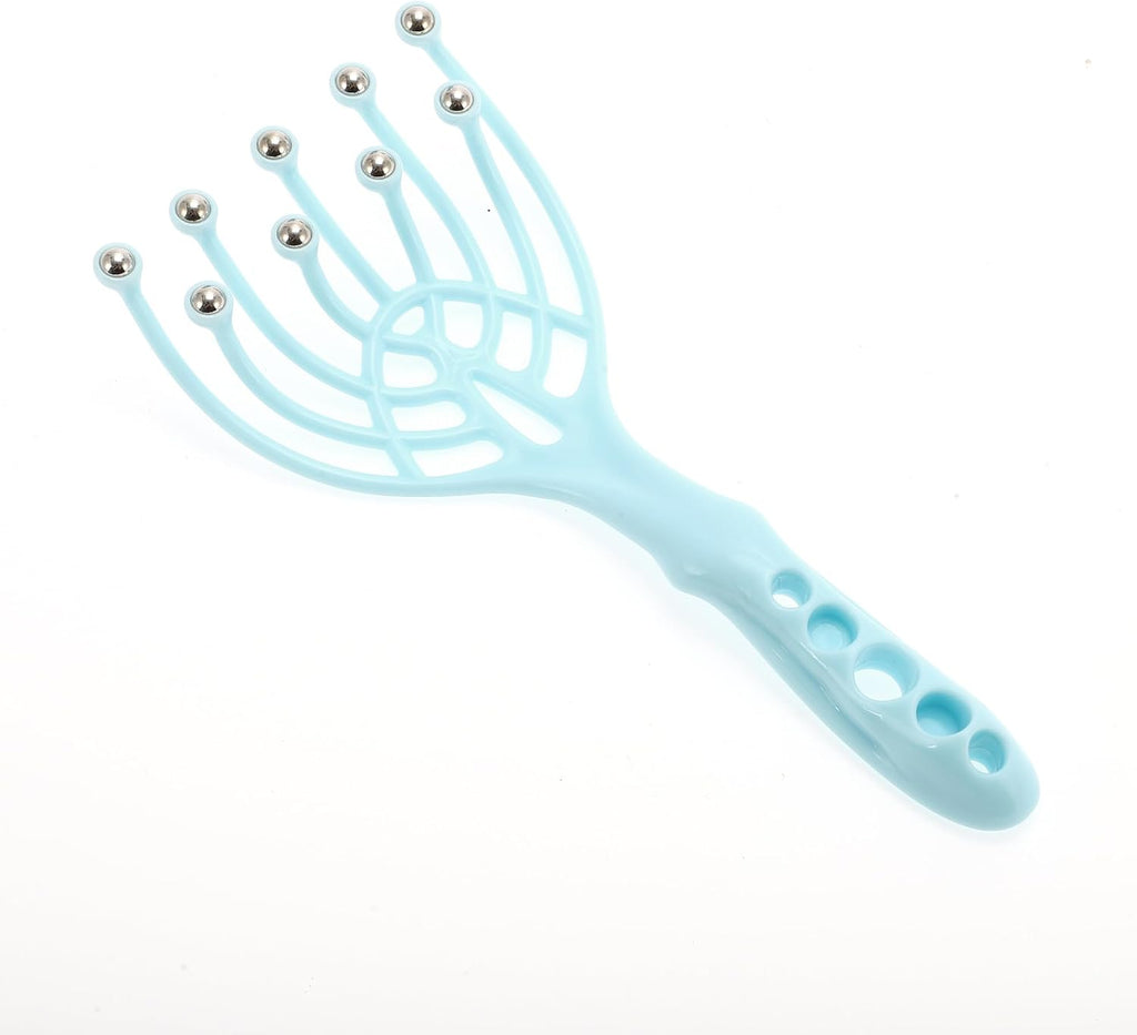 Nine Claws Style Head Massager Blue 1 Pc