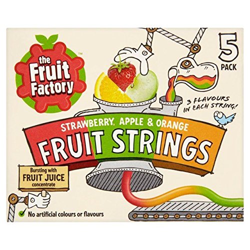 The Fruit Factory Strawberry, Apple & Orange Fruit Strings - 100g