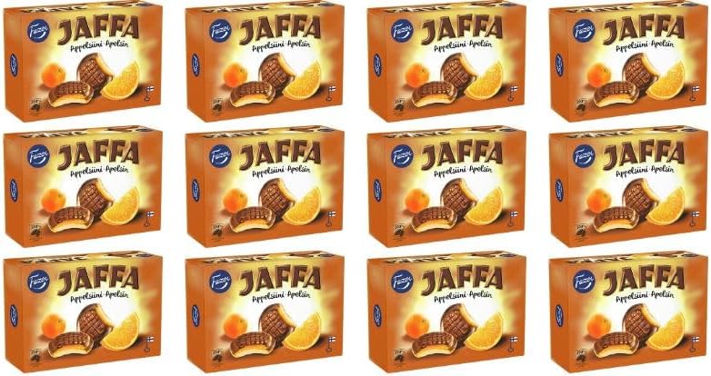 Fazer Jaffa Orange Chocolate 12 Boxes of 300g 127.2oz
