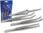 Velleman VTTWSET 4 PC TWEEZER SET