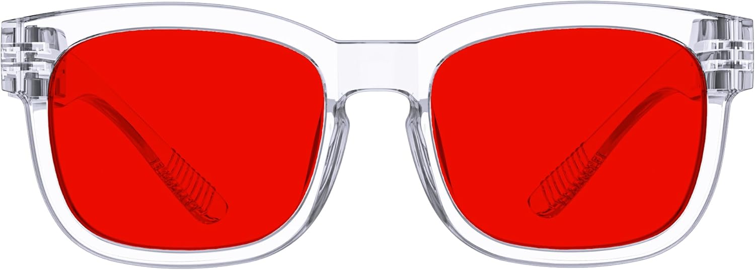 Eyekepper Metalless Screwless Blue Light Blocking Glasses Spring Hinges for Computer Gaming