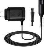 12V Charger Compatible with Braun Series 7 3 9 5 8 6 1 Shavers, Power Cord Replacement for S1 S3 S5 S6 S7 S8 S9 Electric Razor, 12V 400mA US Plug Wall Adapter + Cleaning Brush