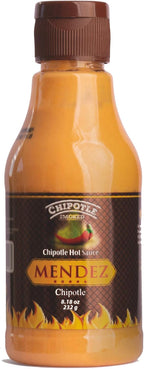 Mendez Hot Sauce - Chipotle - Molho de Pimenta Cremoso - Imported from Brazil - Delicious Smoky Flavor - Low Sodium & Sugar-Free - Gourmet Vegan - Paleo & Keto Friendly, Low Carb, Ideal On Burgers, Eggs, Salad, Pizza