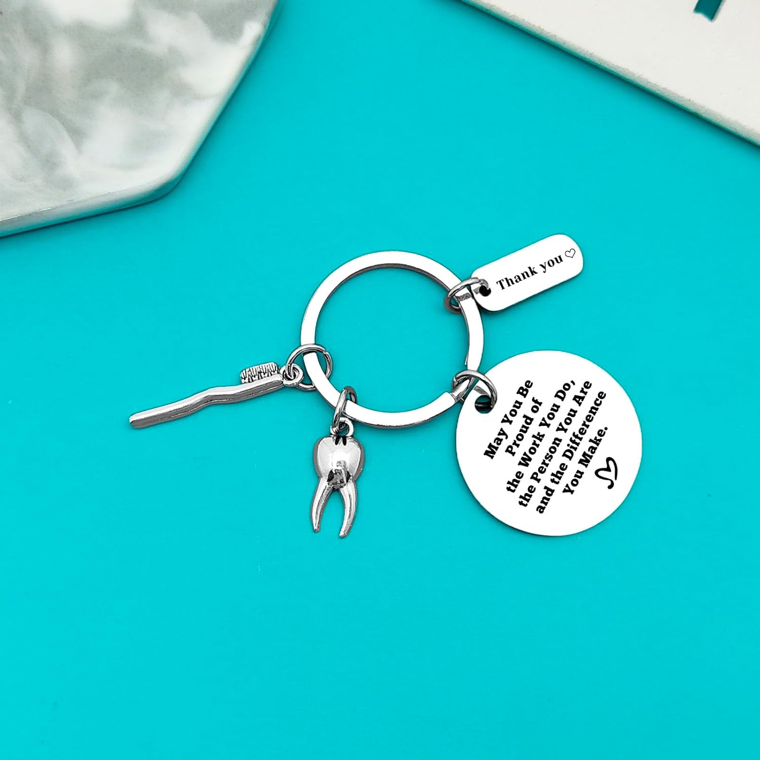 Dentist Appreciation Gifts Dentist Gifts Keychain Dental Hygienist Gift Dental Assistant Gift Dental Nurse Gift Graduation Christmas Birthday Leaving Retirement Thank You Gifts for Dentist