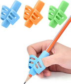 JuneLsy Pencil Grips for Kids Handwriting Pencil gripper Pencil Holder Posture Correction Training Writing AIDS for preschooler Kids toddler Children Special Needs (3 PCS)