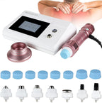 KLUFO Shockwave Therapy Machine for ED,Shockwave ED Therapy Machine ESWT Shock Wave Therapy Treatment Equipment for Pain Relief, Erectile Dysfunction(110-240V),Rosegold