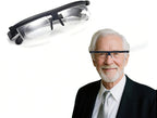 Flexvision Adjustable Vision Glasses Flex Focal Length Adjustable with Dial Vision for Near and Far Vision - Men & Women, Unisex.