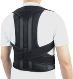 XS-5XL Plus Size Fully Adjustable Back Brace Posture Corrector Women Men Comfort Full Back Support Belt Shoulder Straightener Improve Hunchback And Prevent Scoliosis(XX-Large)