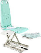 SuperHandy Portable Floor Lift and Bath Lift for Seniors, Foldable, 330 LBS Capacity, IP68 Waterproof, Ergonomic Seat [Patented]